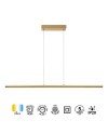 LINEAL * LÁMPARA LED 38W - PINTURA ORO